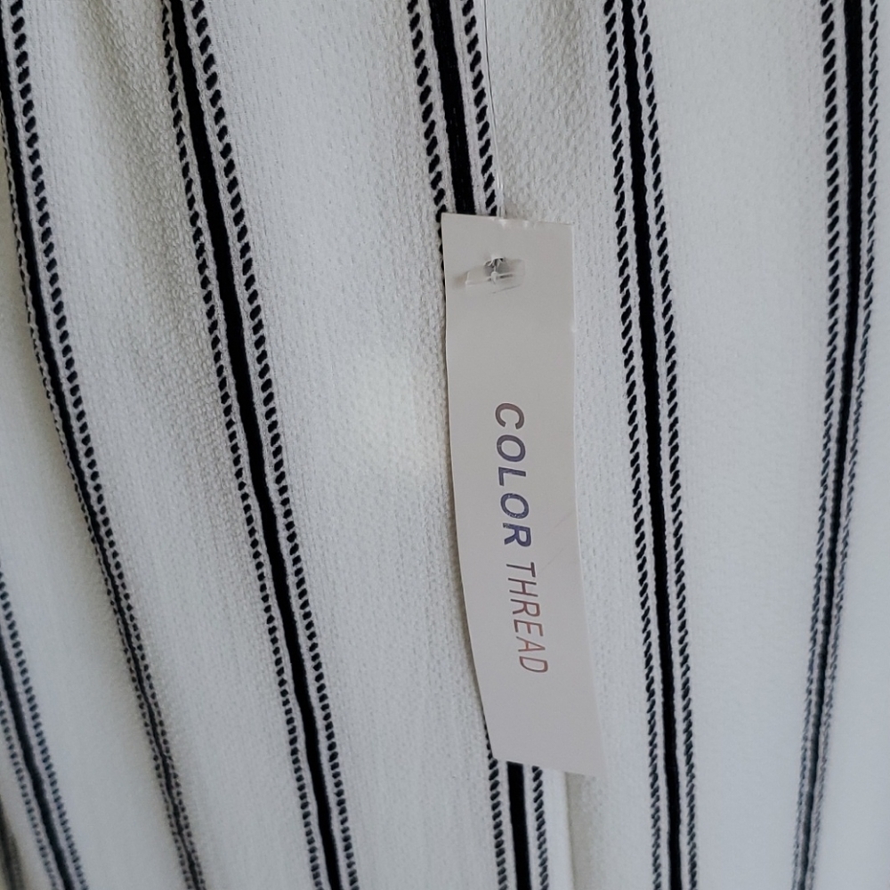 Color Thread wide leg summer pants - Picture 4 of 5
